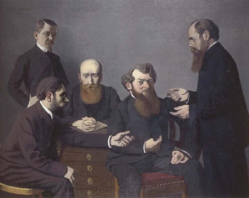 Felix Vallotton The Five Painters